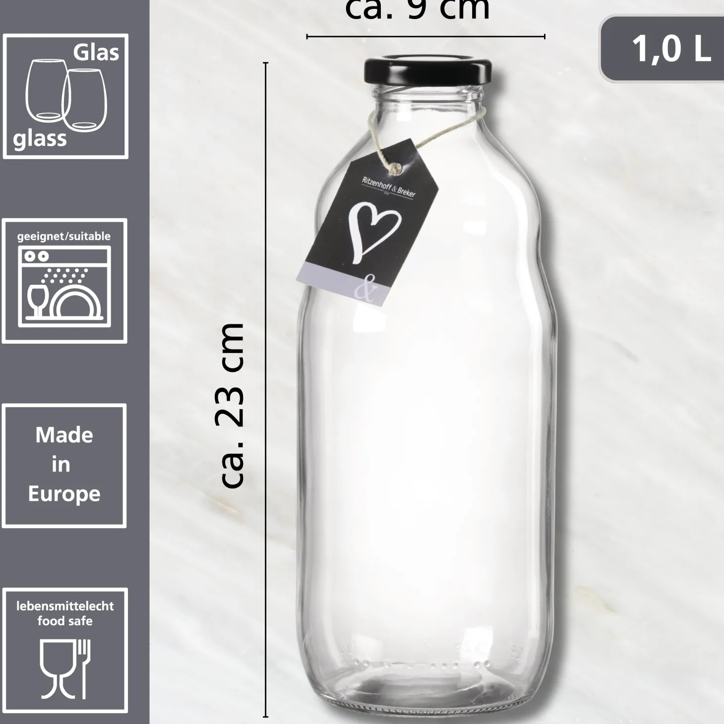 Milchflasche Mara | 1 Liter