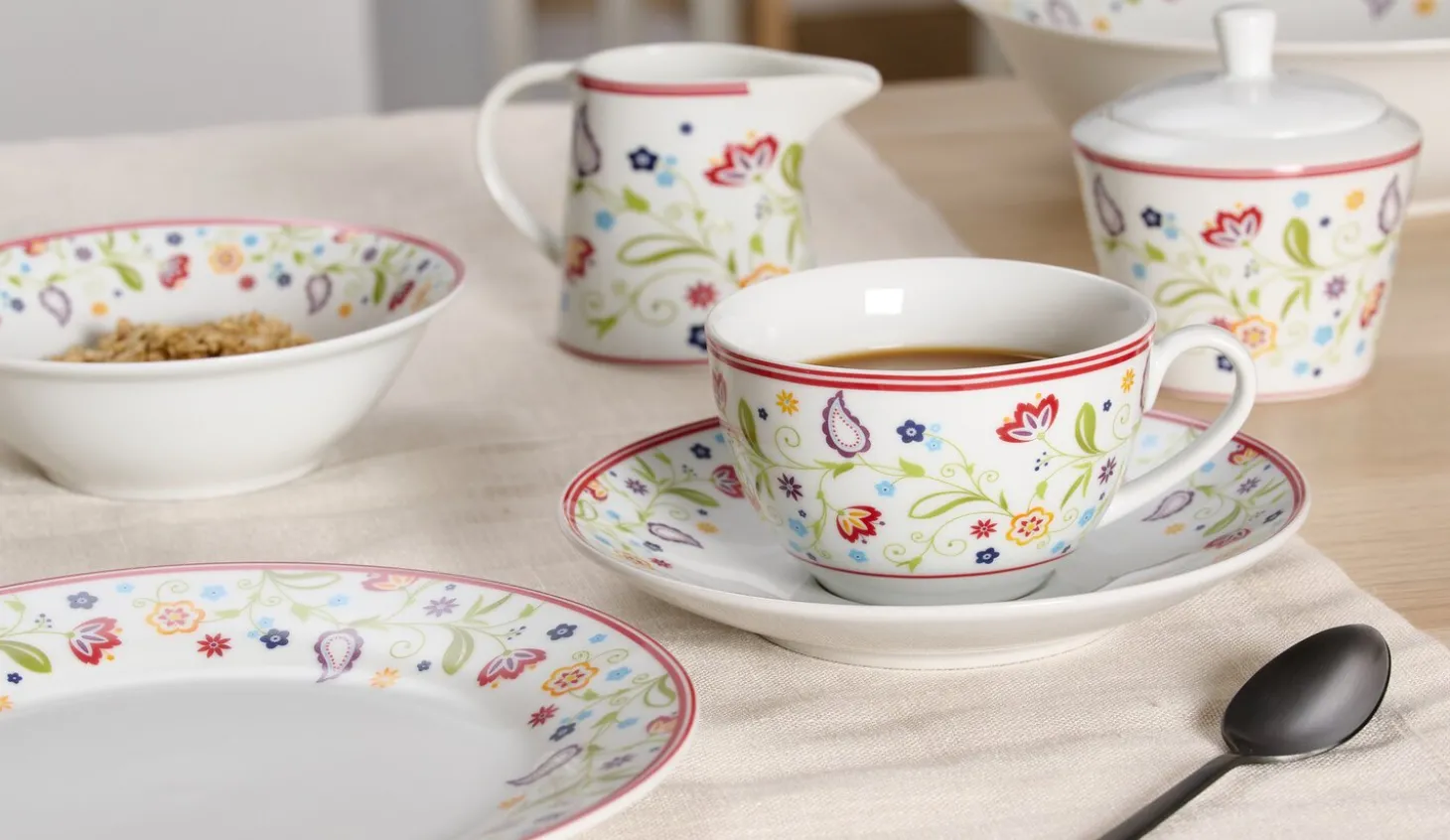 Milchkännchen + Zuckerdosen-Set Shanti | 2-teilig