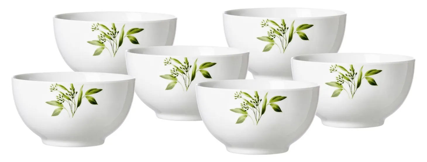 Müslischalen-Set Evora | 6-teilig | 750 ml | grün