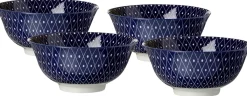 Müslischalen-Set Royal Reiko | 4-teilig | 650 ml | blau
