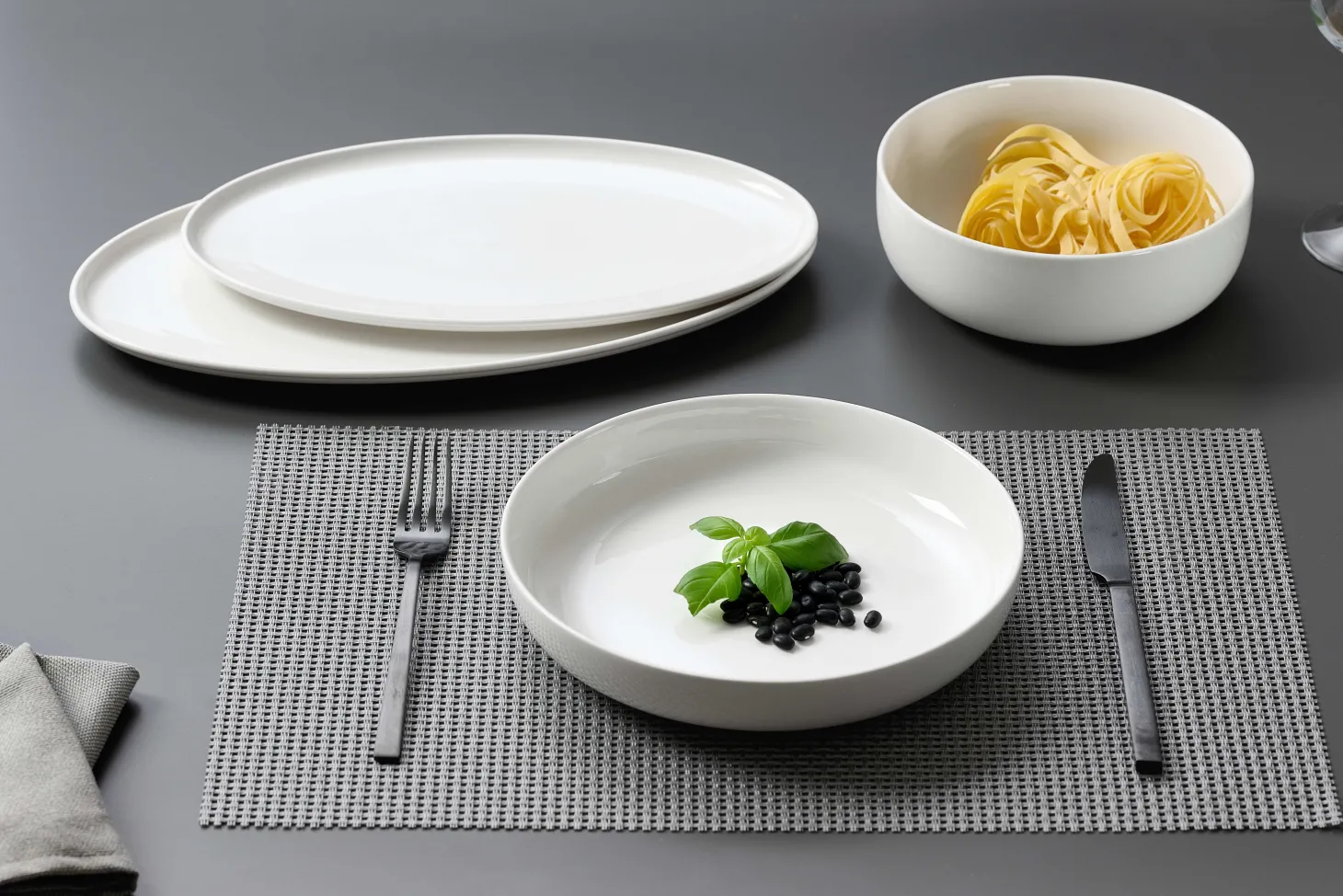 Pastateller Skagen | 21,5 cm | weiss