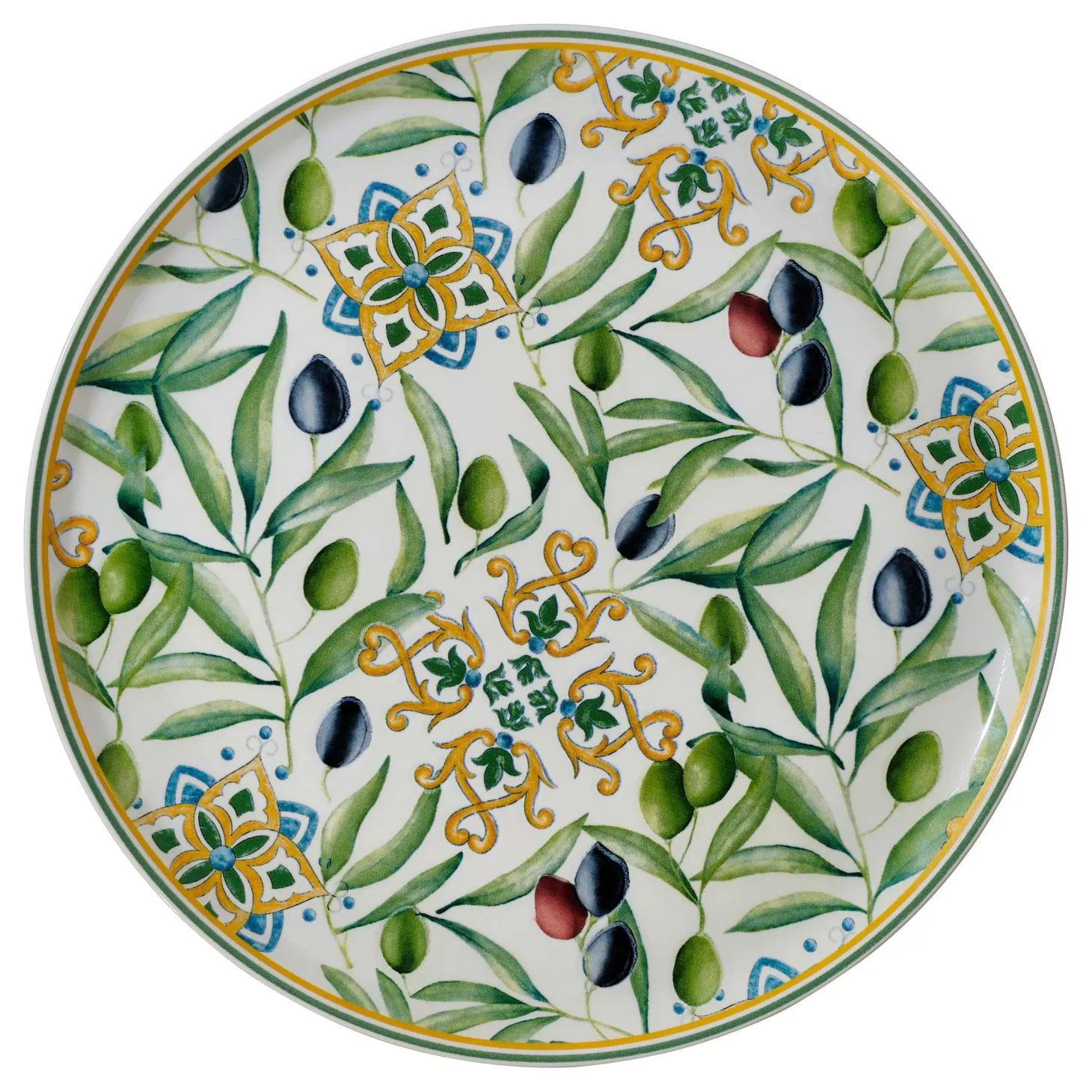 Pizzateller Roma Oliva | 31,5 cm Durchmesser