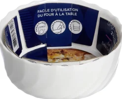 Ramekin Backform Trianon | 12 x 12 x 5 cm | weiss