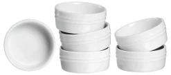 Ramekin Schalen-Set Bianco | 6-teilig | 55 ml | weiss