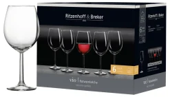 Rotweingläser-Set Vio | 6-teilig | 430 ml