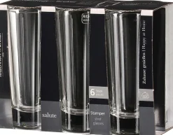 Schnapsgläser-Set Salute | 6-teilig | 65 ml