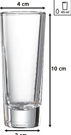 Schnapsgläser-Set Skol | 6-teilig | 65 ml