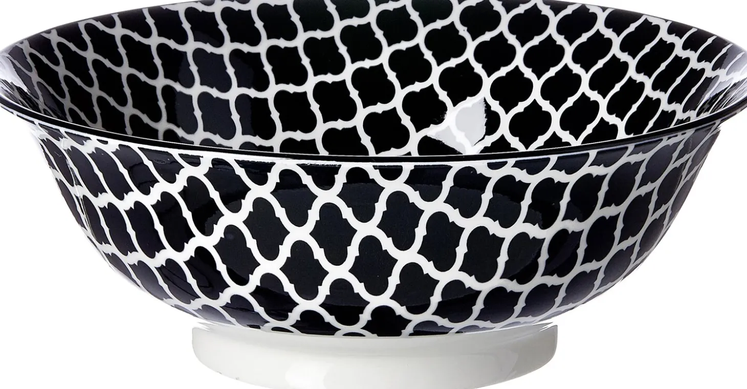 Servierschale Takeo Swing | 21 x 21 x 8 cm | schwarz