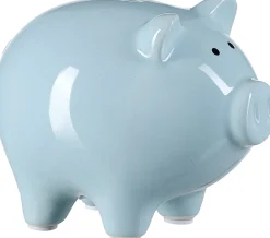 Sparschwein Piggy | 15,5 x 12,5 x 11,5 cm | blau