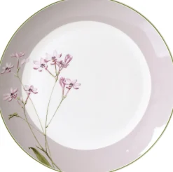 Speiseteller Flora Blüte Gris | 27 cm | grau