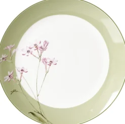 Speiseteller Flora Blüte Verde | 27 cm | grün