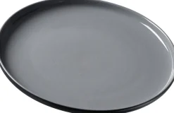 Speiseteller Jasper | 26 cm | schwarz