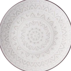 Speiseteller Valencia Dekor | 26,5 cm | weiss