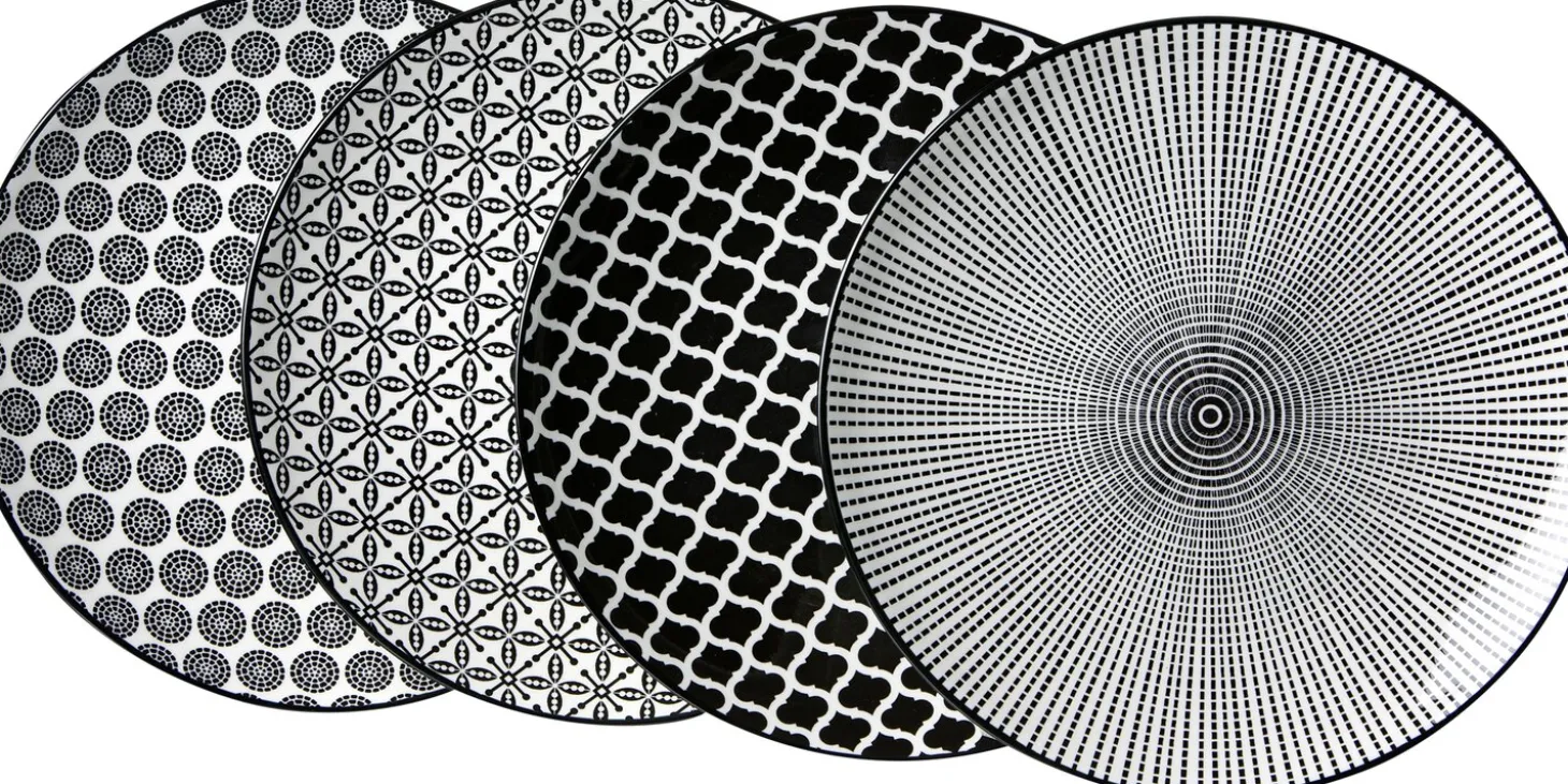 Speiseteller-Set Takeo | 4-teilig