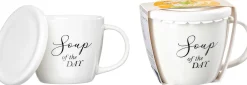 Suppentasse Soppa Day | 460 ml | weiss | mit Deckel