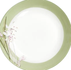 Suppenteller Flora Blüte Verde | 20 cm | grün