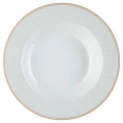 Suppenteller Geo | 21,5 cm | weiss