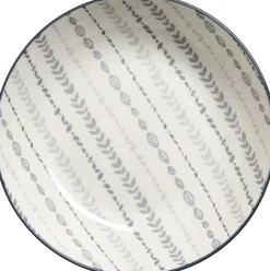 Suppenteller Sendai Ranke | 20 cm | grau