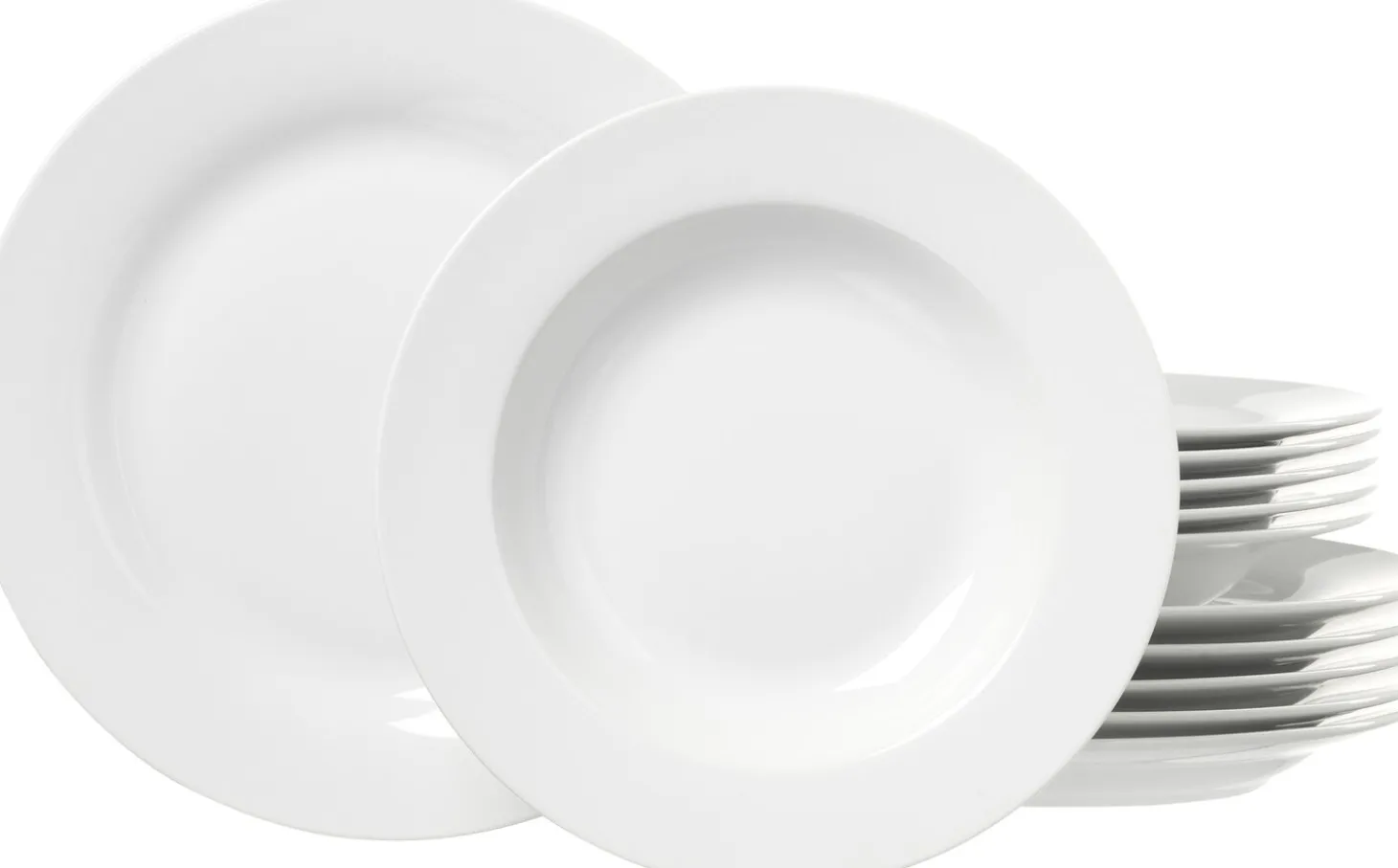 Tafelservice Bianco | 12-teilig | weiss