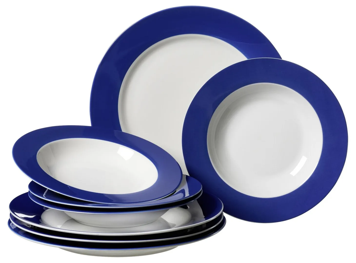 Tafelservice Doppio | 8-teilig | blau