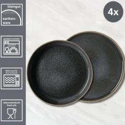 Tafelservice Eda |8-teilig | schiefer