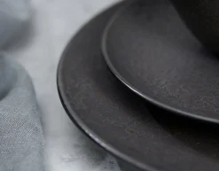 Tafelservice Kitwe | 8-teilig | schwarz