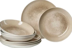 Tafelservice Savora | 8-teilig | braun