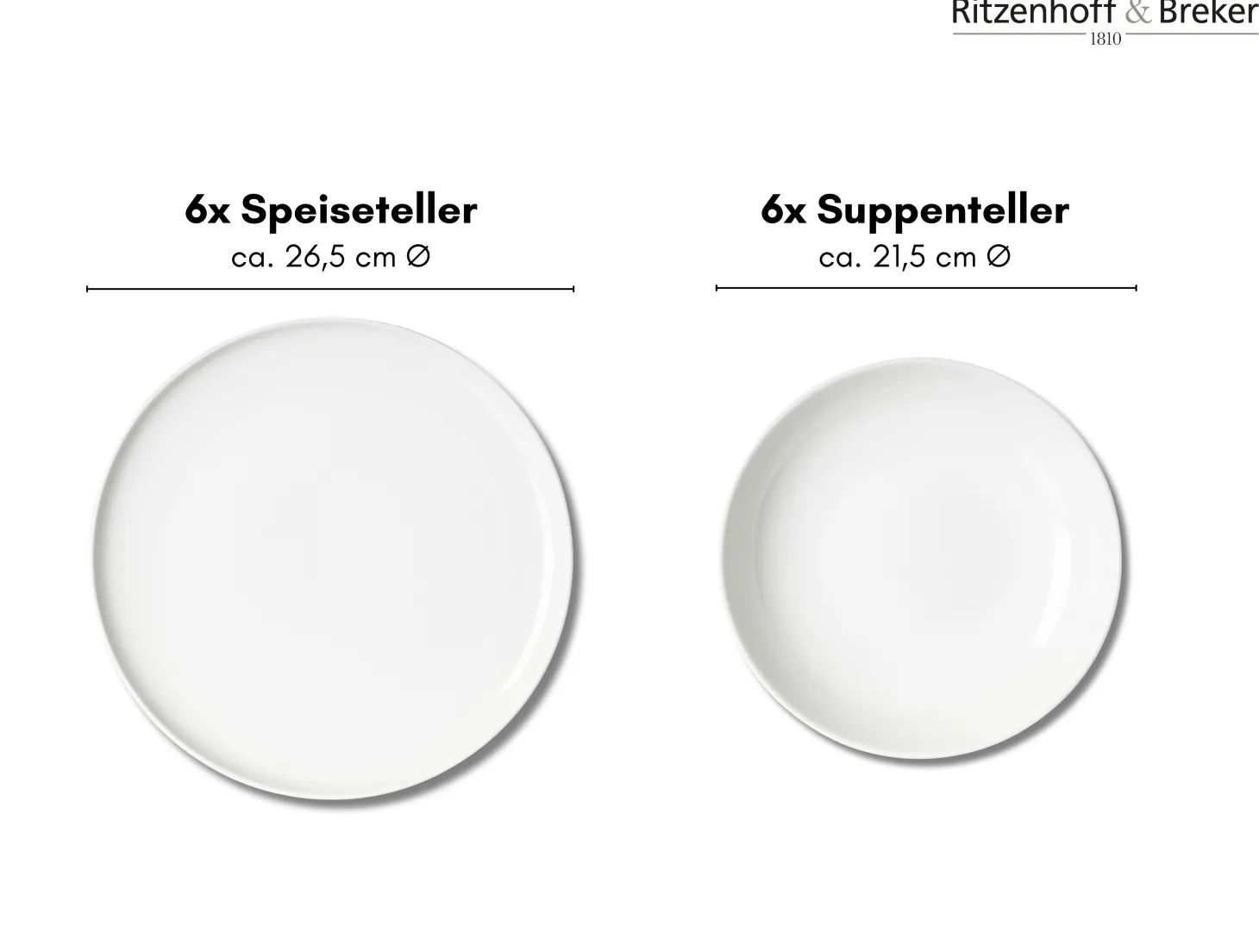 Tafelservice Skagen | 12-teilig | weiss