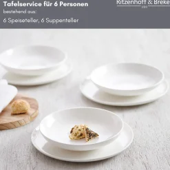 Tafelservice Skagen | 12-teilig | weiss