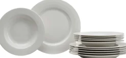 Tafelservice Sofia | 12-teilig | weiss
