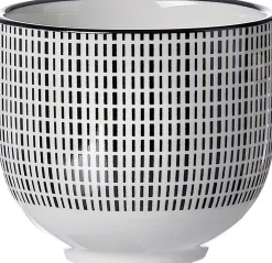 Teebecher Takeo Stripes | 150 ml | schwarz | ohne Henkel