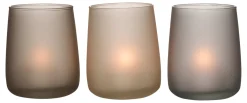 Teelichthalter Glow | 3-teilig