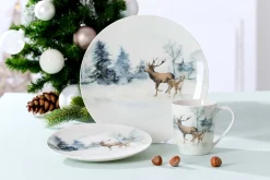 Teller Winterland | 20,5 cm | grün