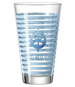 Trinkglas Ahoi Etwas Meer | 330 ml | blau