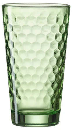 Trinkglas Favo | 350 ml | grün