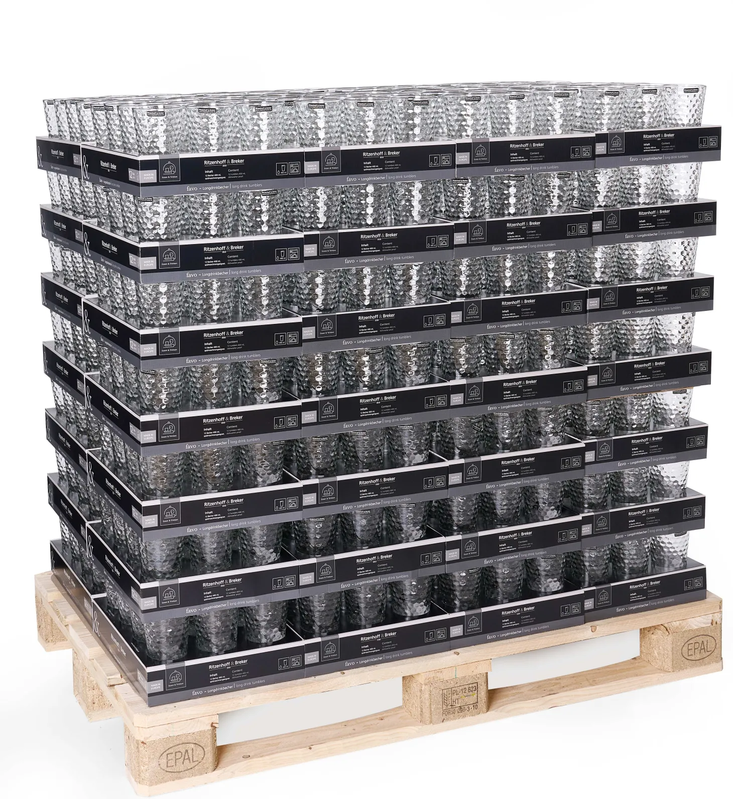 Trinkglas Favo | 350 ml | klar