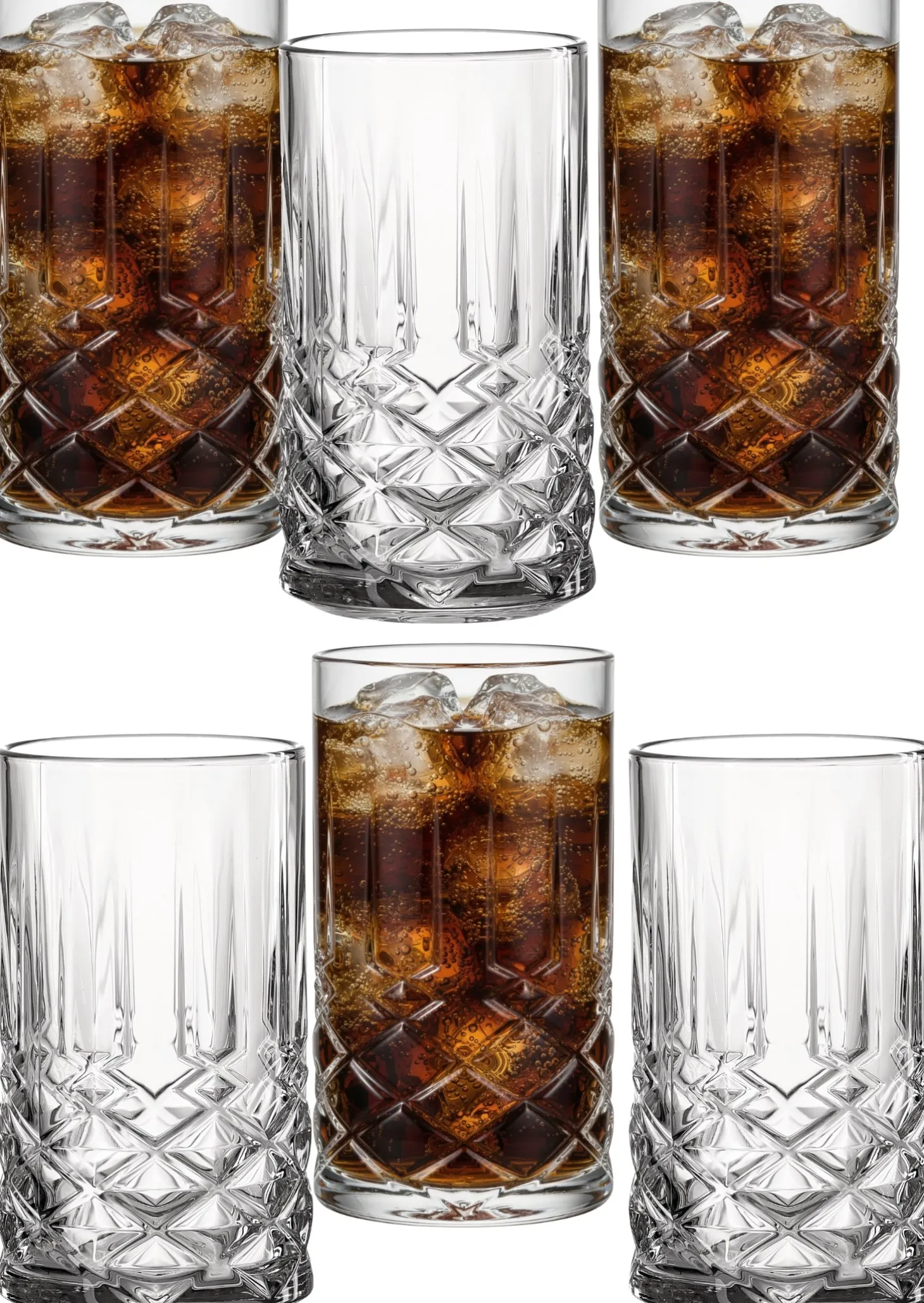 Trinkgläser-Set Capri | 6-teilig | 360 ml