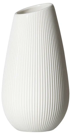 Vase Alma | 10 x 10 x 20 cm | weiss