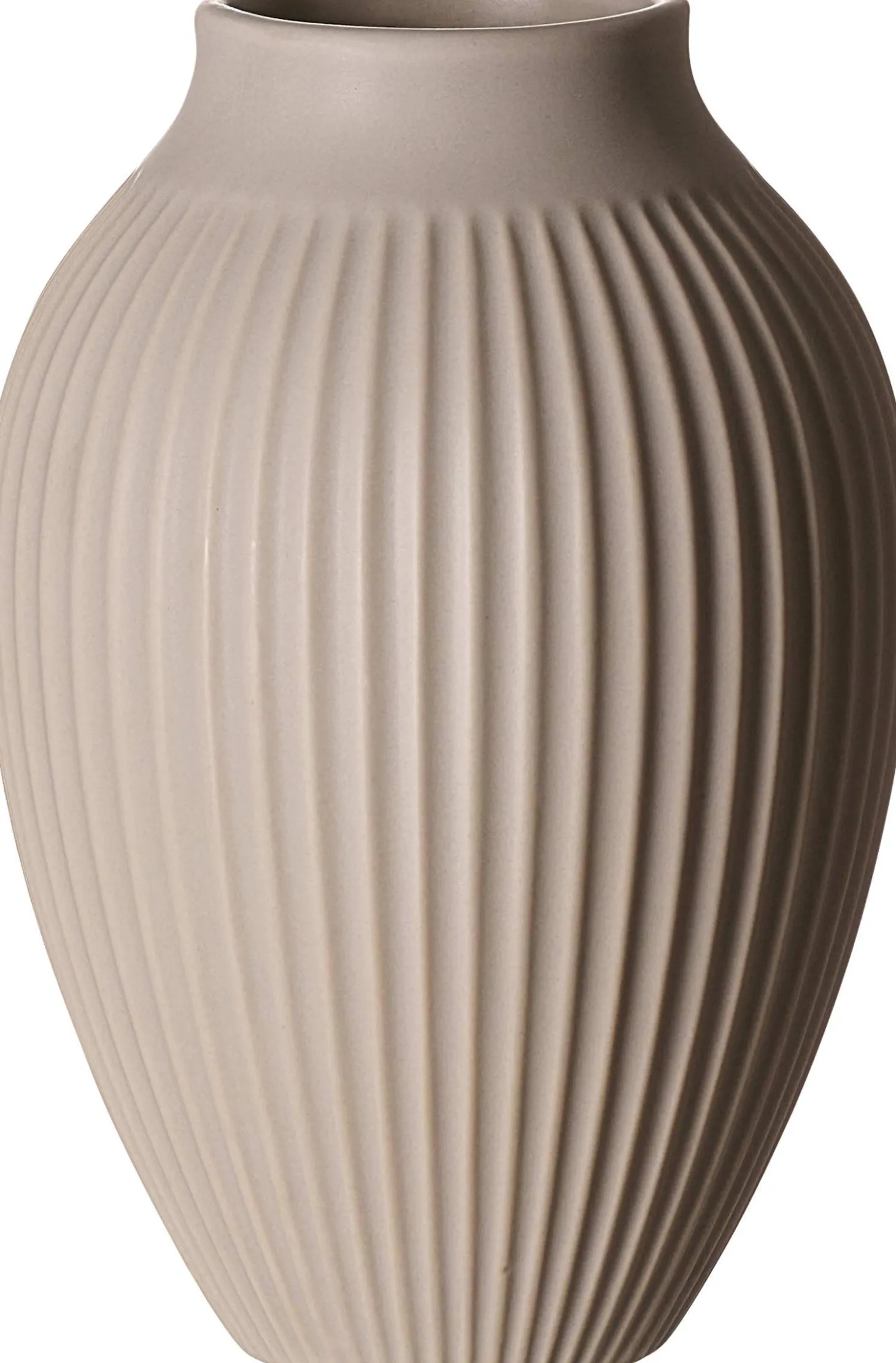 Vase Alsta | 10 x 10 x 15 cm | matt beige