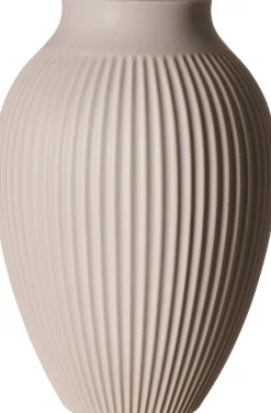 Vase Alsta | 19 x 19 x 27,5 cm | matt beige