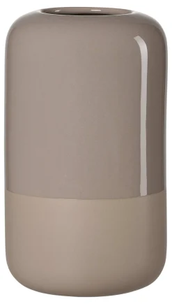 Vase Dome | 14,5 x 14,5 x 25 cm | braun
