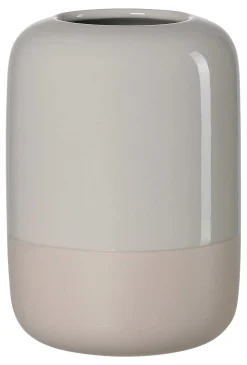 Vase Dome | 14,5 x 14,5 x 20 cm | grau