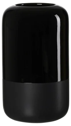 Vase Dome | 14,5 x 14,5 x 25 cm | schwarz