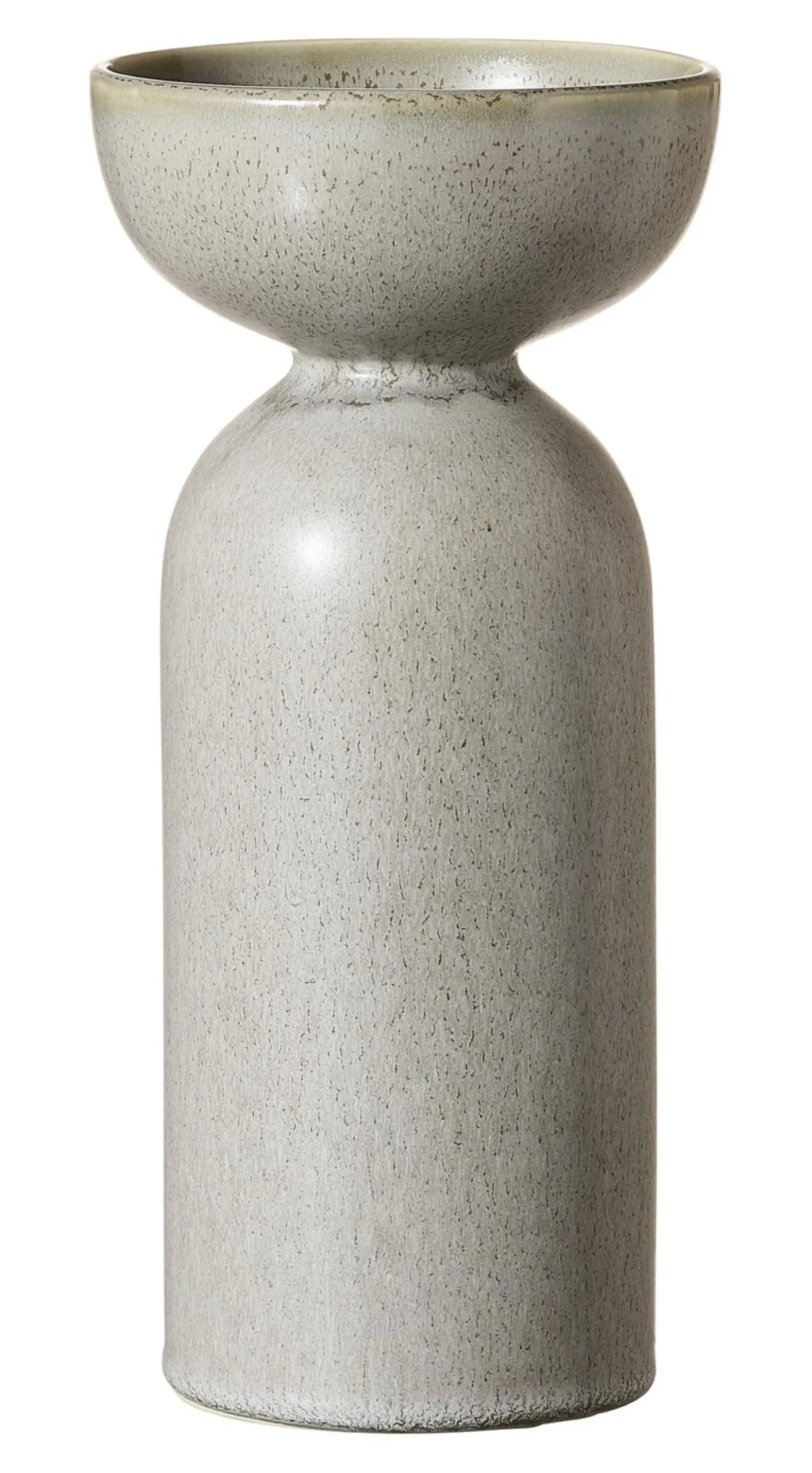 Vase Imperia | 12,5 x 12,5 x 26 cm | grau