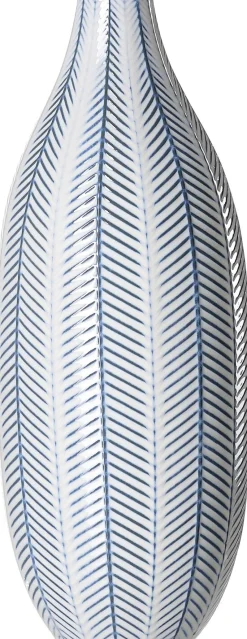 Vase Reef | 12 x 12 x 30,5 cm | blau