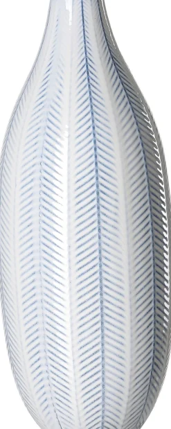 Vase Reef | 16 x 16 x 40 cm | blau
