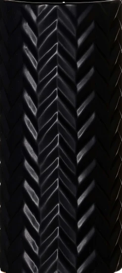 Vase Zick Zack | 11,5 x 11,5 x 25 cm | schwarz