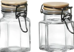 Vorratsglas Esperanza | 90 ml | 6-eckig | auf Tray