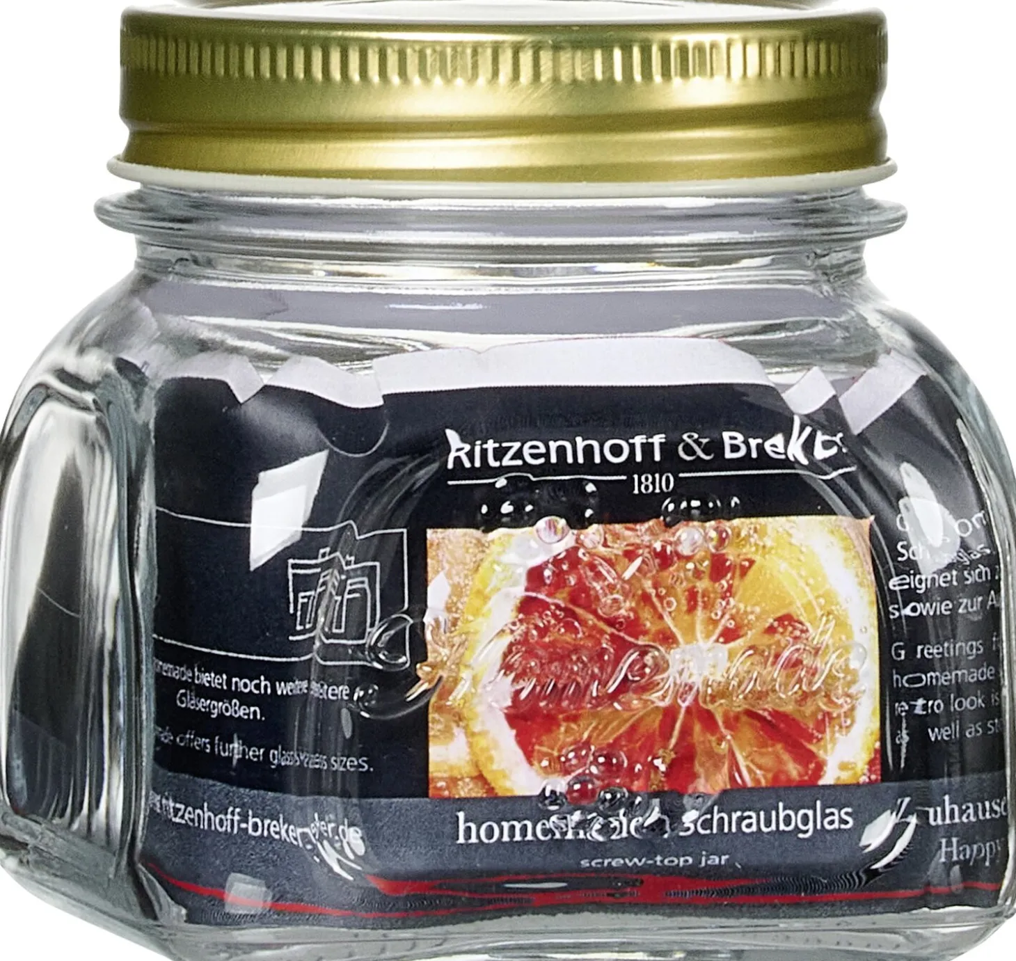 Vorratsglas Homemade | 300 ml | rechteckig