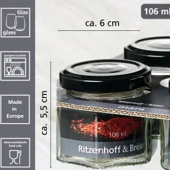 Vorratsgläser-Set Mara | 4-teilig | 106 ml